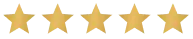 5 gold stars